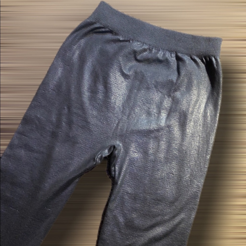 Silver leggings